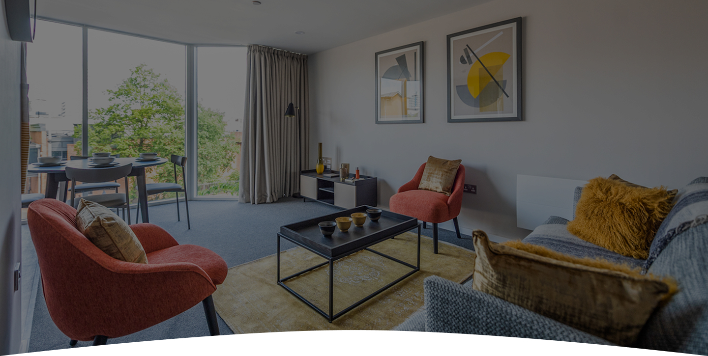una later living apartment banner
